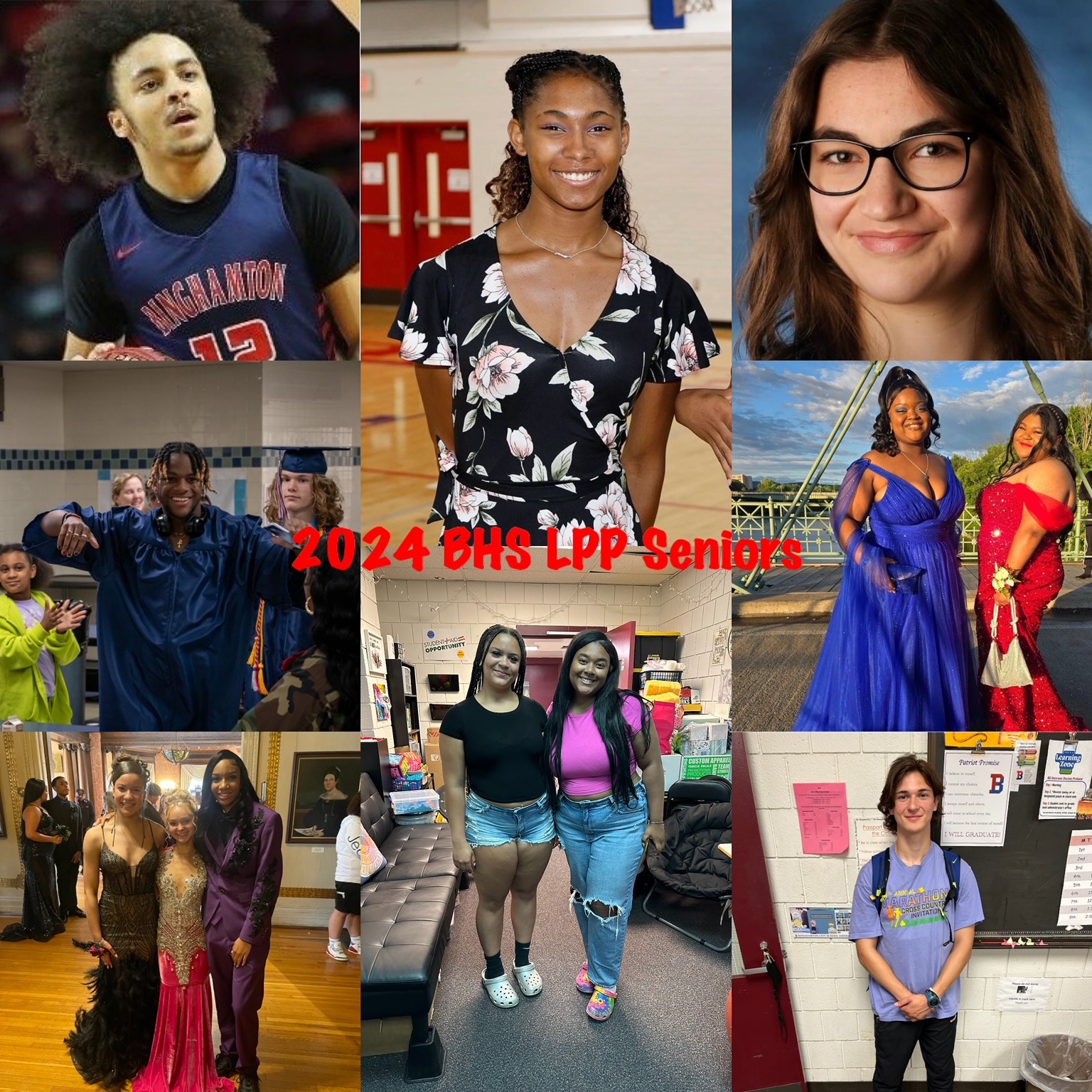 Binghamton High School Image Collage